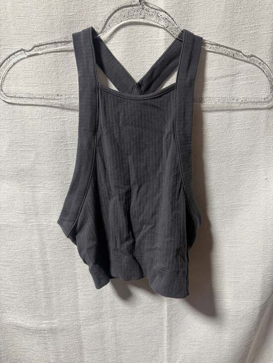 Free People Tops - Free People Intimately Ribbed High Neck Cross-Back Tank Top